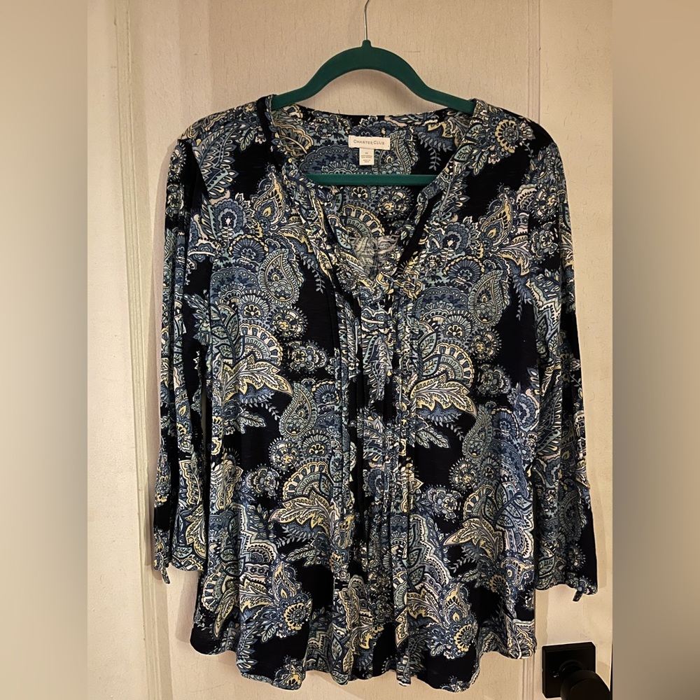 Beautiful Blue Blouse